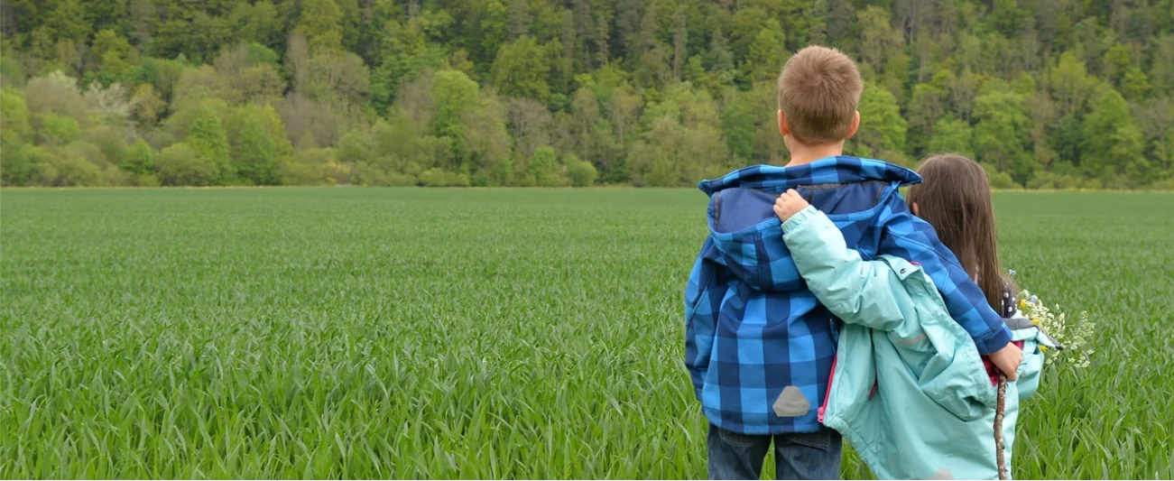 A family enjoying the outdoors in Massachusetts